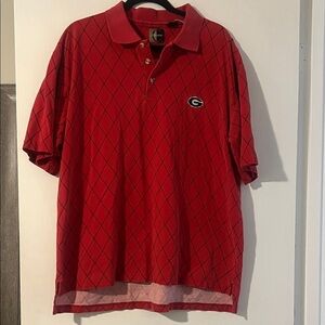 Red Polo Georgia Shirt Chiliwear